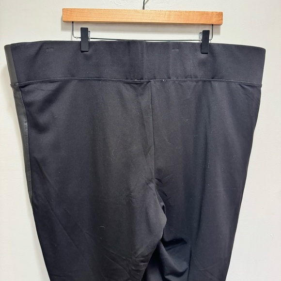 Pennington's In Every Story Black Faux Panel Front Leggings Size 4x - Picture 5 of 9